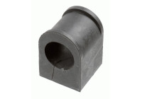 Stabilizer bearing on support arm