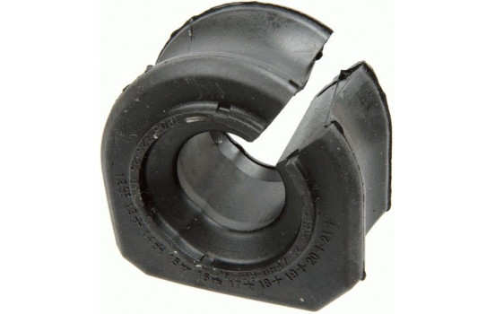 Stabilizer bearing on support arm