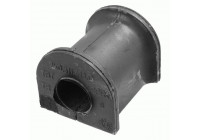 Stabilizer bearing on support arm