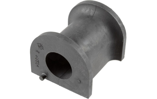 Stabilizer bearing on support arm
