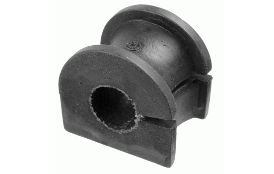 Stabilizer bearing on support arm