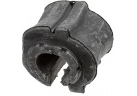 Stabilizer bearing on support arm