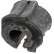 Stabilizer bearing on support arm