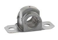 Stabilizer bearing on wishbone