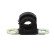 Stabilizer bearing on wishbone