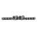 Stabilizer bearing on wishbone