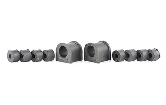 Stabilizer bearing on wishbone