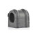 Stabilizer bearing on wishbone