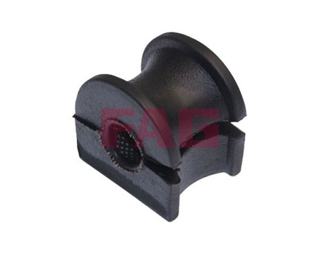 Stabilizer bearing on wishbone