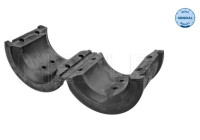 Stabilizer bearing on wishbone