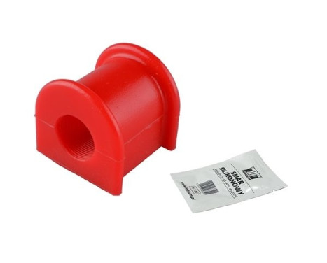 Stabilizer bearing on wishbone