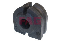 Stabilizer bearing on wishbone