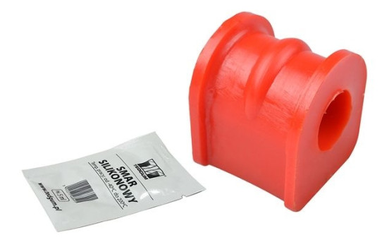 Stabilizer bearing on wishbone