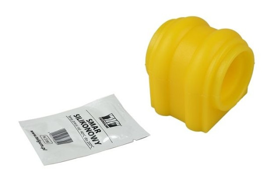 Stabilizer bearing on wishbone