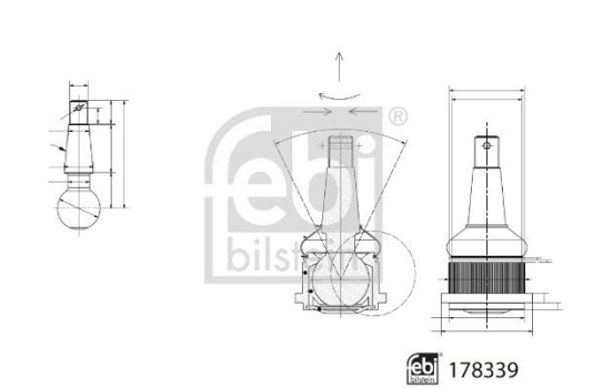 ball joint 178339 FEBI, Image 2