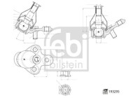 Ball joint 193295 FEBI