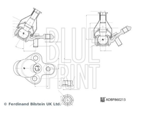Ball joint ADBP860213 Blue Print