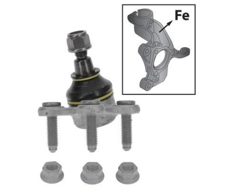Ball Joint VO-BJ-1860 Moog, Image 3