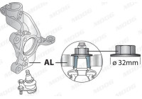 Ball Joint VO-BJ-5012 Moog