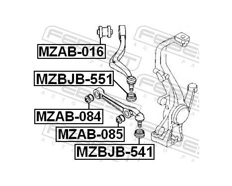 Repair Kit, ball joint, Image 2