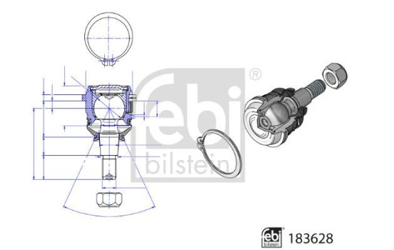 ball joint 183628 FEBI