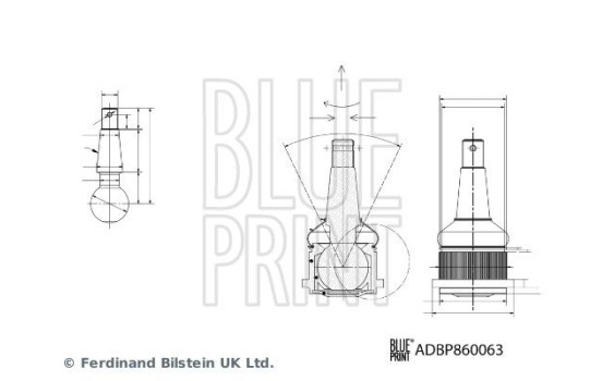ball joint ADBP860063 Blue Print, Image 2