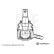 Ball joint ADBP860267 Blue Print, Thumbnail 3