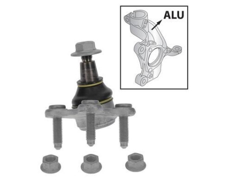 Ball Joint VO-BJ-5011 Moog, Image 3