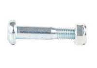 Clamping screw set, ball joint