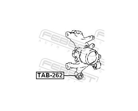 Bush, control arm Montage, Image 2