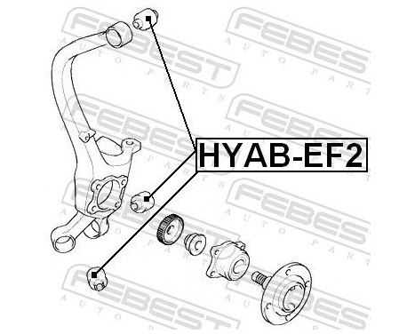 Bush, control arm mounting, Image 2