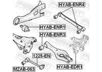 Bush, control arm mounting