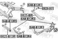 Bush, control arm mounting