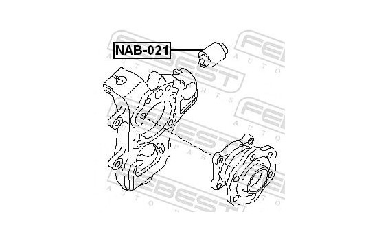 Bush, control arm mounting, Image 2