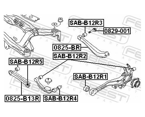 Bush, control arm mounting