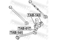 Bush, control arm mounting