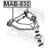 Control Arm-/Trailing Arm Bush, Thumbnail 2