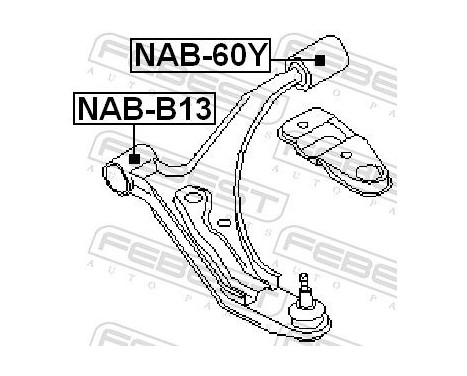 Control Arm-/Trailing Arm Bush
