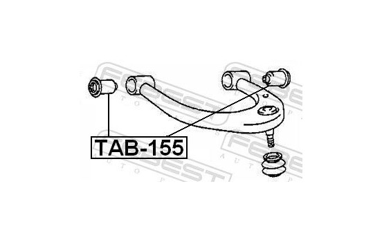 Control Arm-/Trailing Arm Bush, Image 2