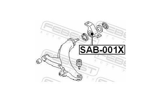 Control Arm-/Trailing Arm Bush, Image 2