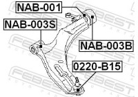 Control Arm-/Trailing Arm Bush