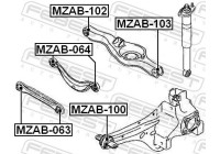 Control Arm-/Trailing Arm Bush