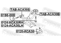 Control Arm-/Trailing Arm Bush
