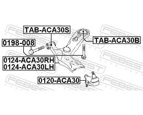 Control Arm-/Trailing Arm Bush
