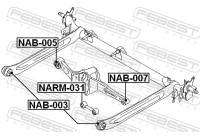 Control Arm-/Trailing Arm Bush