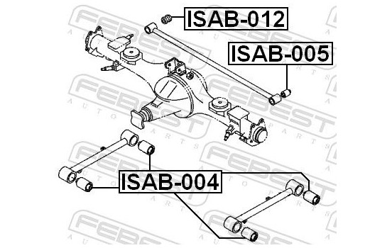 Control Arm-/Trailing Arm Bush