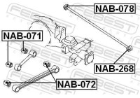 Control Arm-/Trailing Arm Bush