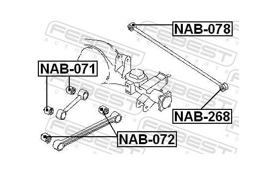 Control Arm-/Trailing Arm Bush
