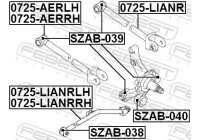 Control Arm-/Trailing Arm Bush