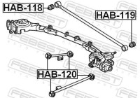 Control Arm-/Trailing Arm Bush